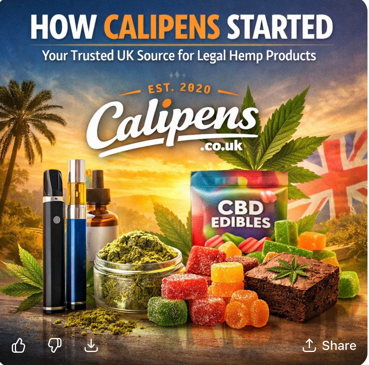 Legal CBD Products Across the UK & EU