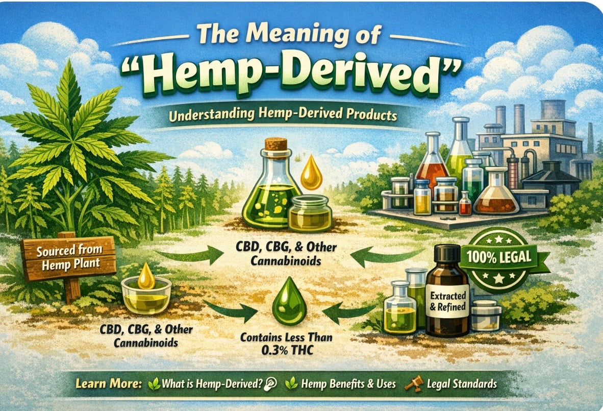 The Meaning Of Hemp-Derived