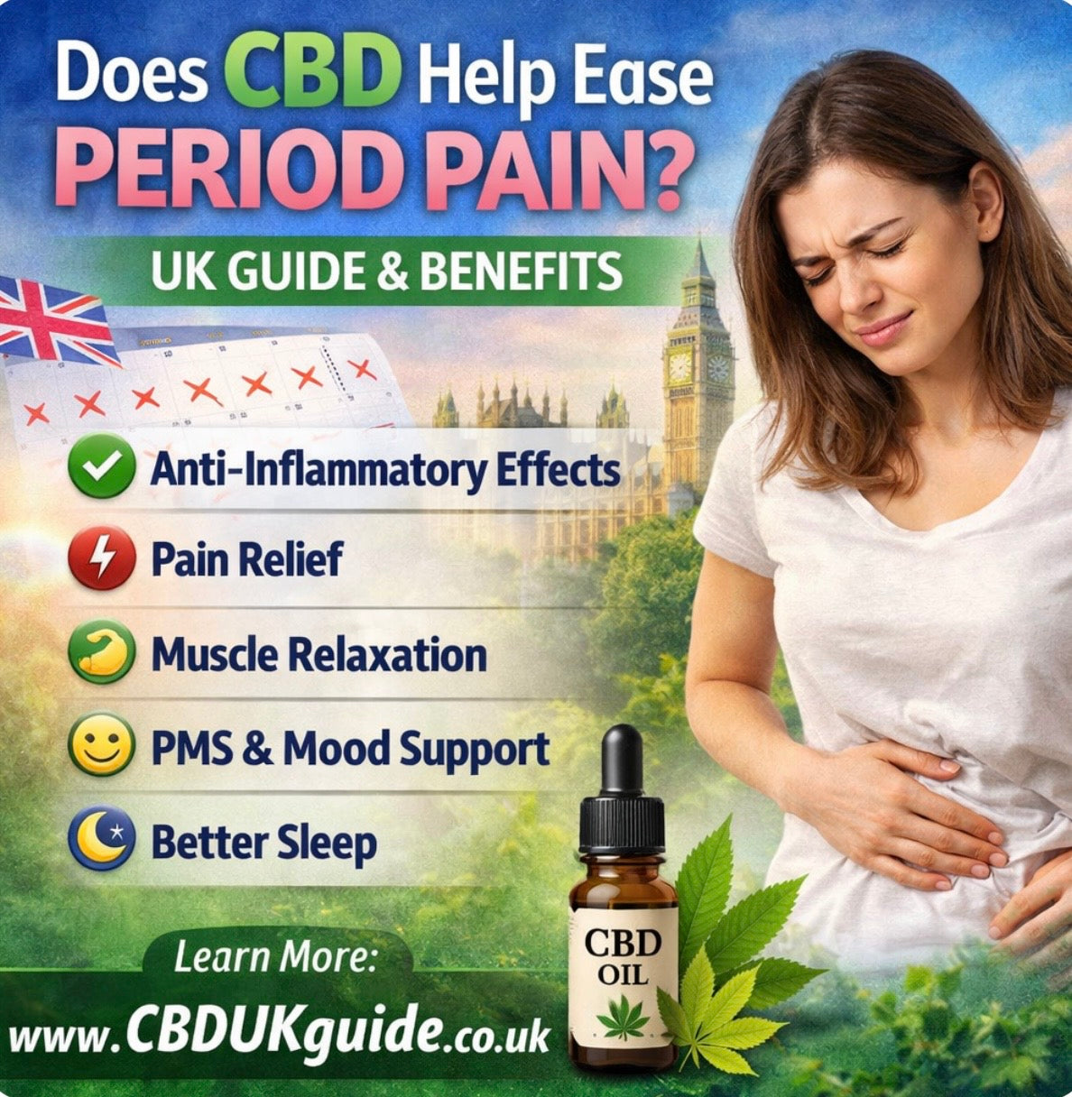 Does CBD Help Ease Period Pain?