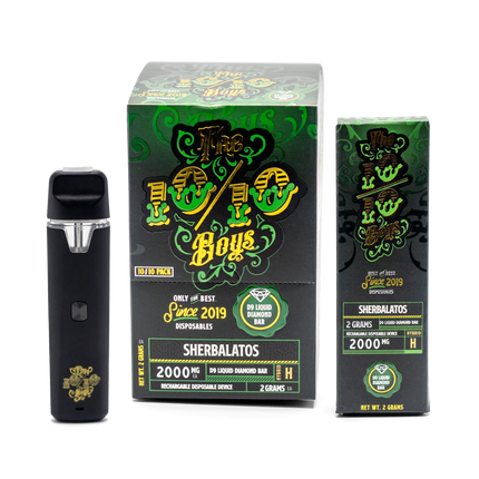 X1 New 2ML 10/10 Boys THCP Pods UK Compliant