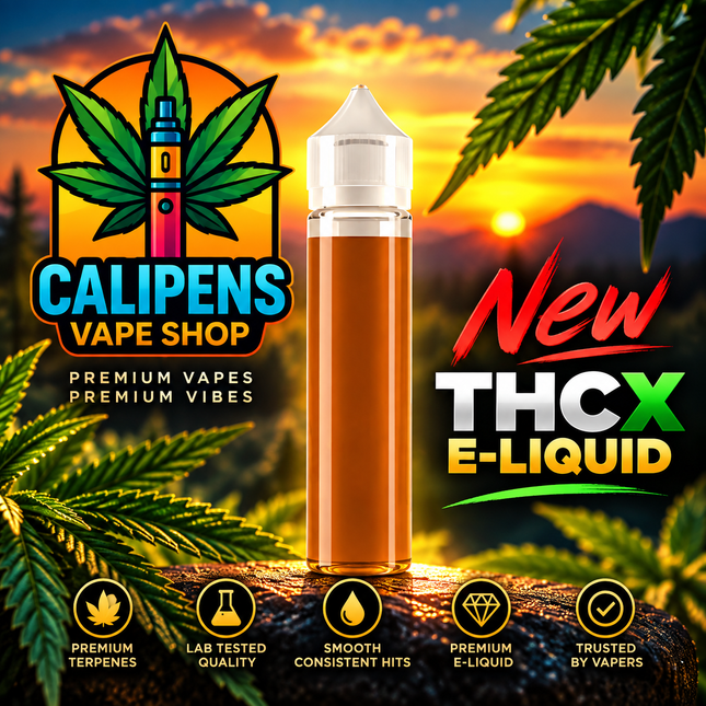 New THCX Vape Juice Refill 10ml EU Regulated
