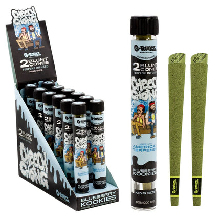 G-Rollz Cheech & Chong 2 Terpene Infused Hemp Blunts