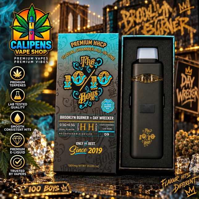 X1 Latest Edition 10/10 Boys Duals HHCP Filled Vape 1.0ml EU Regulated