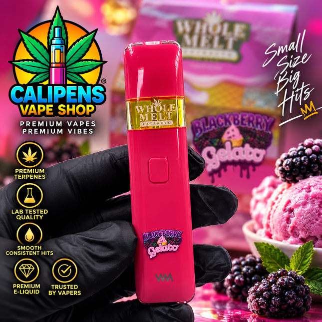 X1 New 2ML Whole Melt V6 Gelato Edition HHCP Pods EU Regulated