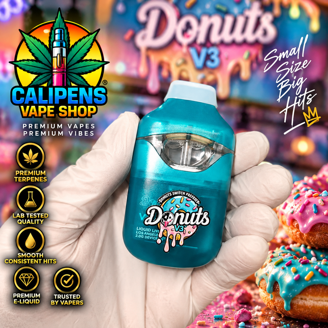 X1 New 2ML Donuts V3 Switch HHCP Pods EU Regulated