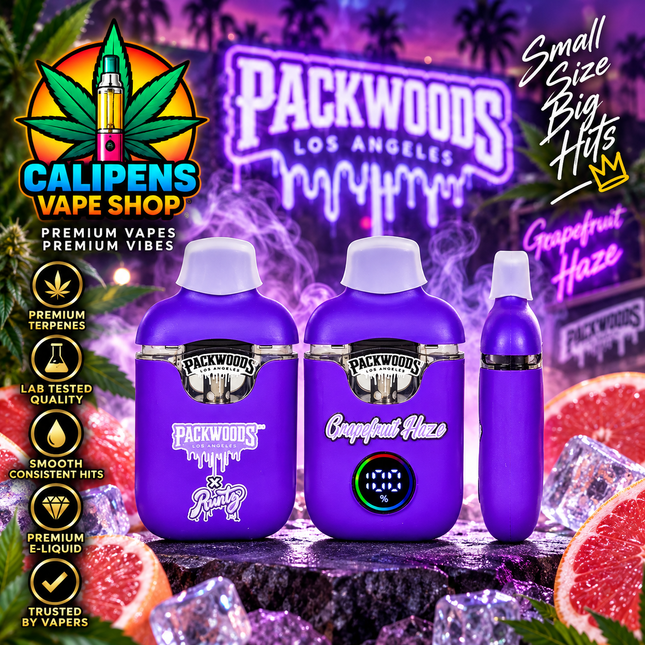 X1 Packwoods X Runtz LCD HHCP Filled Vape 1.0ml EU Regulated