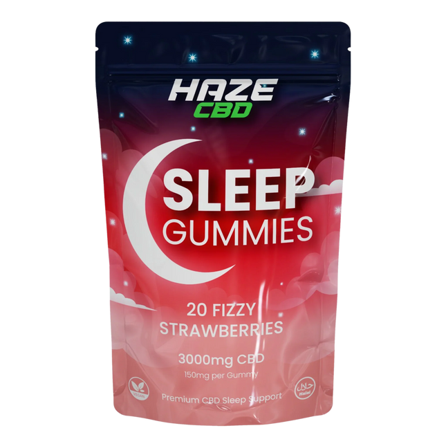 Haze CBD Sleep Night Gummies 3000mg 20 Pcs