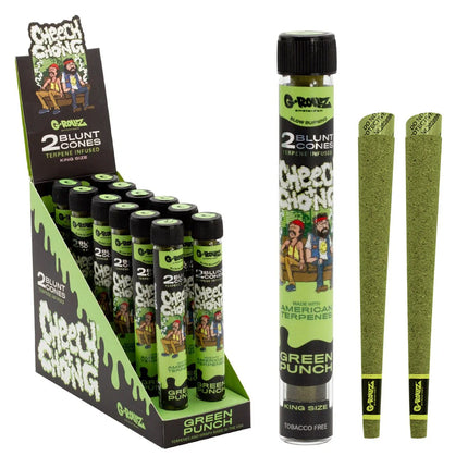 G-Rollz Cheech & Chong 2 Terpene Infused Hemp Blunts
