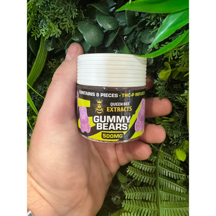 Queen Bee Extracts Fruit Gummy Bears 500mg