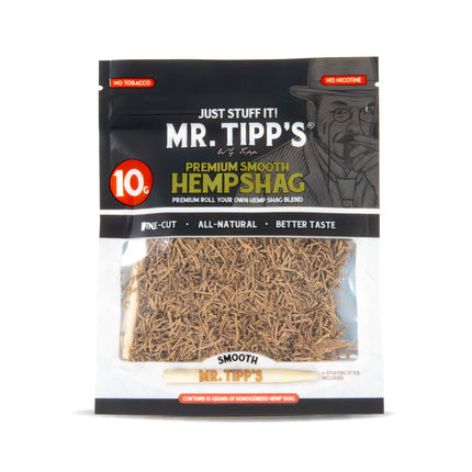Mr Tipp's Premium Smooth Hemp Shag Large Pouch 10g