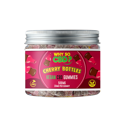 Why So CBD? 500mg Broad Spectrum CBD Small Vegan Gummies