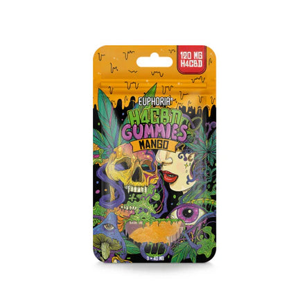 Euphoria H4CBD Gummies 120mg 3 Pieces