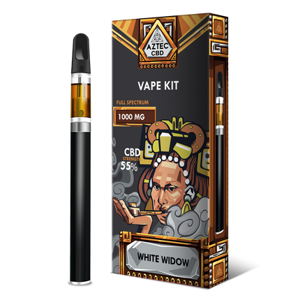 Aztec Potent CBD 1000mg Full Spectrum Vape Kit