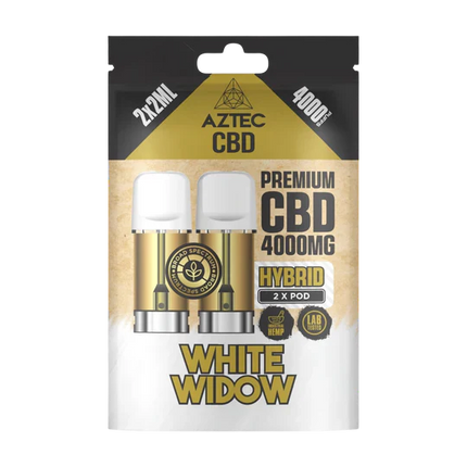 🌿 Aztec CBD 4000mg Broad Spectrum Refill CBD Pods X2ml Pods