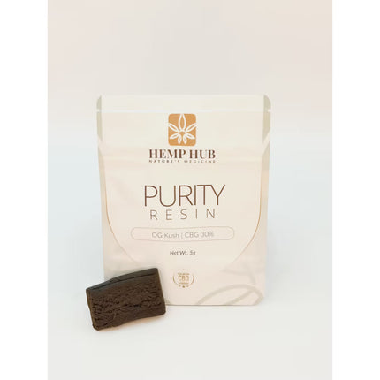 Hemp Hub Natures Medicine Purity Resin OG Kush CBD Hash