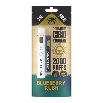 Aztec CBD Premium CBD Pod System 2000mg 2ml
