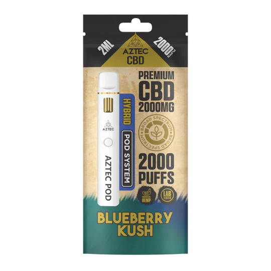 Aztec CBD Premium CBD Pod System 2000mg 2ml