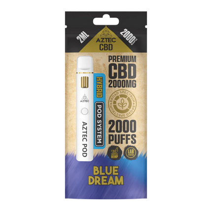 Aztec CBD Premium CBD Pod System 2000mg 2ml