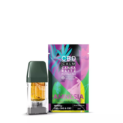 CBD Calm CANNABLITZ 1800mg Prefilled Pod Cartridge
