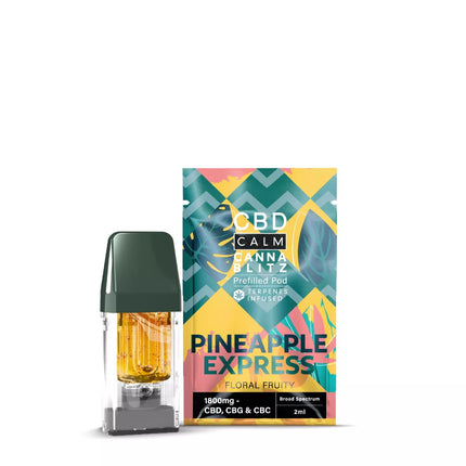CBD Calm CANNABLITZ 1800mg Prefilled Pod Cartridge