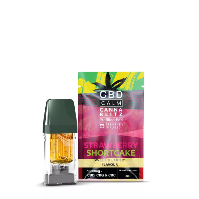 CBD Calm CANNABLITZ 1800mg Prefilled Pod Cartridge