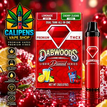 X1 2ML Dabwoods Liquid Diamond Duals HHCP Pods EU Regulated