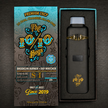 X1 🔥🇺🇸 10/10 Boys Duals THCP Vape – Latest Edition 1.0ml (UK Compliant) 🇺🇸🔥
