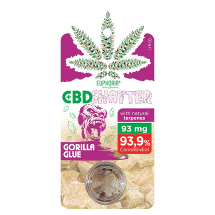 Euphoria CBD Shatter 93mg 0.1g