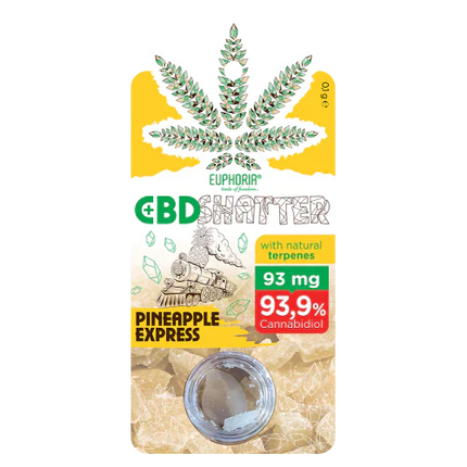 Euphoria CBD Shatter 93mg 0.1g
