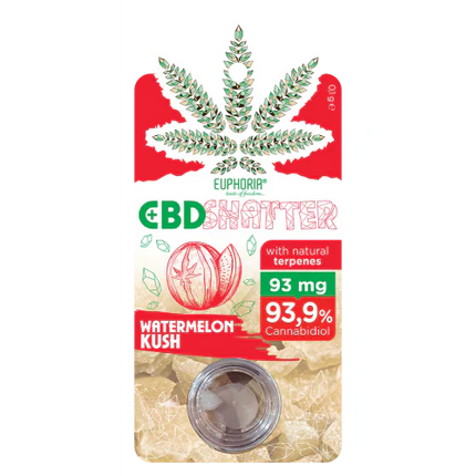 Euphoria CBD Shatter 93mg 0.1g