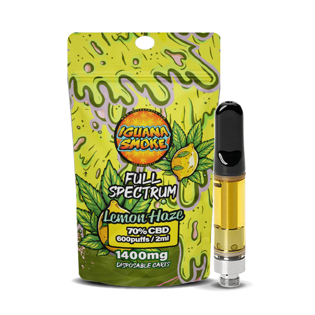 Iguana Smoke CBD Vape Cartridges 2ml 1400mg