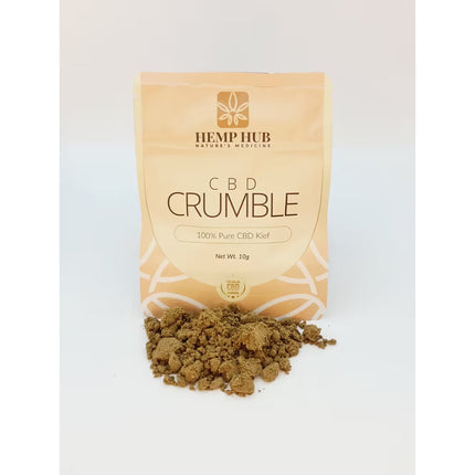 Hemp Hub Natures Medicine 100% Pure CBD Crumble (Kief)
