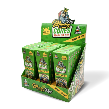 Monkey King Pre-Rolled Cones 3 Pack