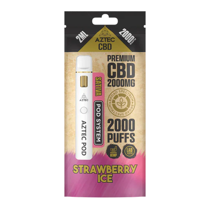 Aztec CBD Premium CBD Pod System 2000mg 2ml