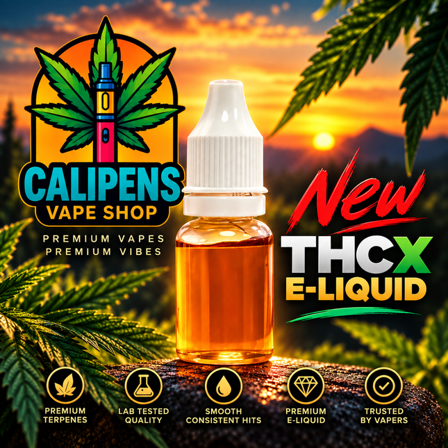 New THCX Vape Juice Refill 3ml EU Regulated